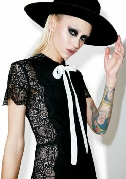 For Love & Lemons Mon Cheri Bow Dress