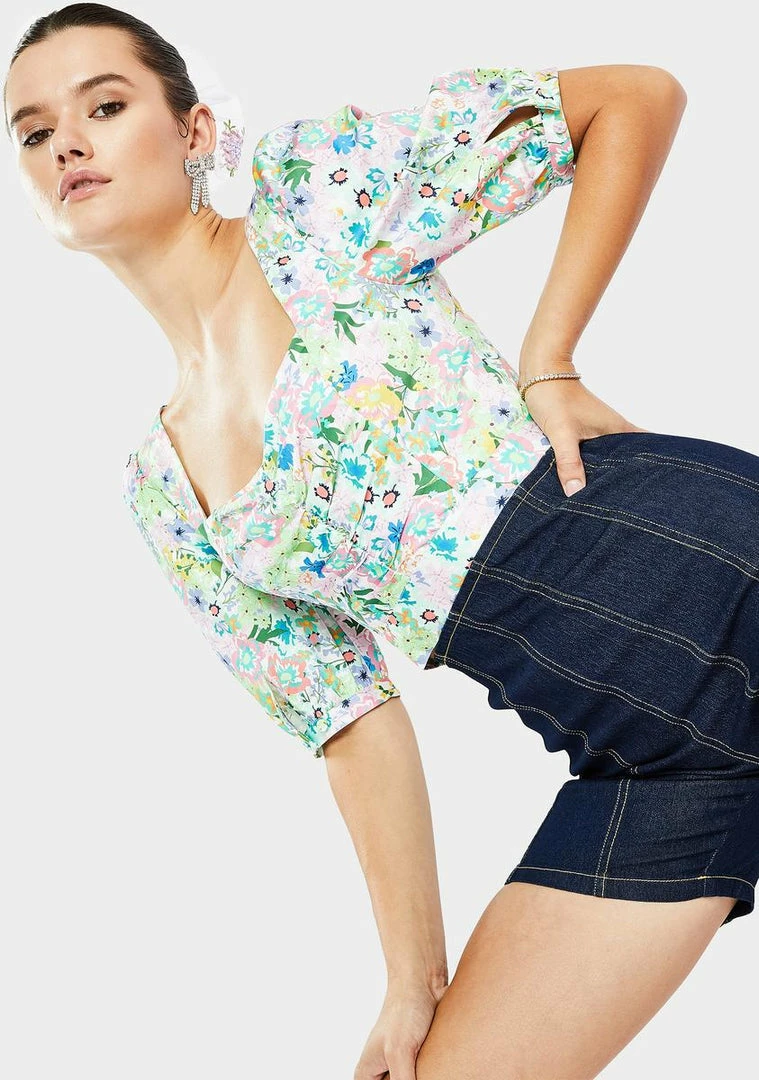 Cheapest π For Love & Lemons Jardine Crop Top 𧨠2 For Love & Lemons Jardine Crop Top