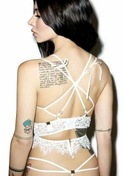 For Love & Lemons Christy Bondage Bra