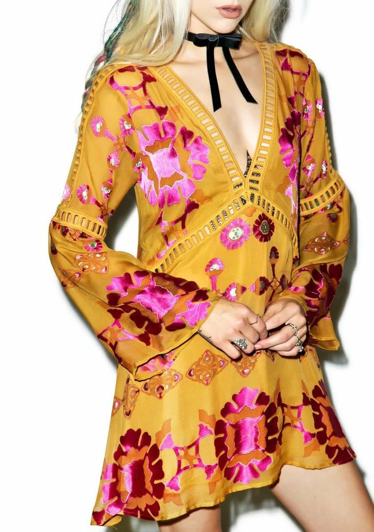 Wholesale π For Love & Lemons π Dresses Barcelona Mini π Dress 𧨠3 For Love & Lemons Dresses Barcelona Mini Dress