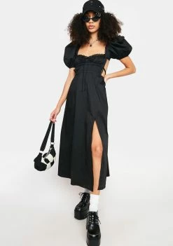 For Love & Lemons Carey Midi Dress Dresses