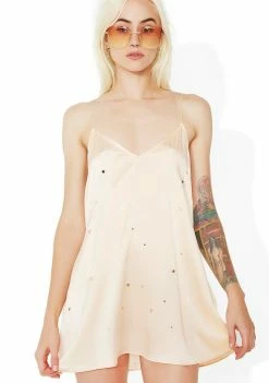 For Love & Lemons Twinkle Slip Dress