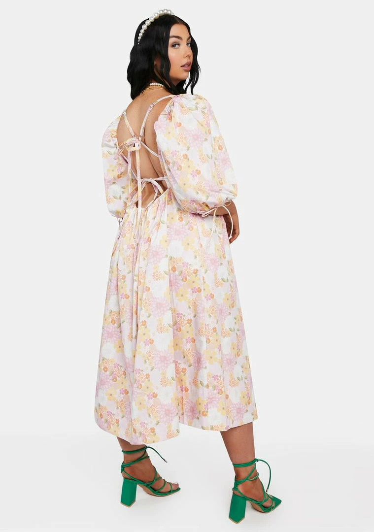 New π For Love & Lemons Midi & Maxi Plus Carrie Midi π Dress π 4 For Love & Lemons Midi & Maxi Plus Carrie Midi Dress