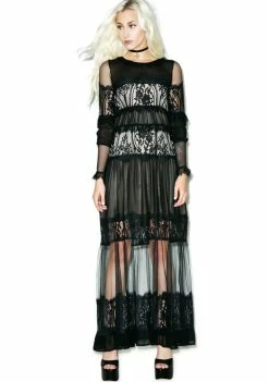 For Love & Lemons Alexa Maxi Dress