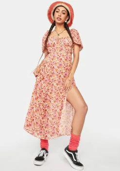 For Love & Lemons Dresses Felicia Midi Dress