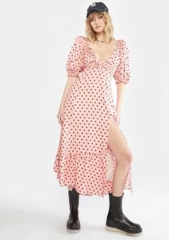 For Love & Lemons Dresses Keely Midi Dress