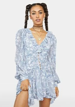 For Love & Lemons Janelle Mini Dress Dresses