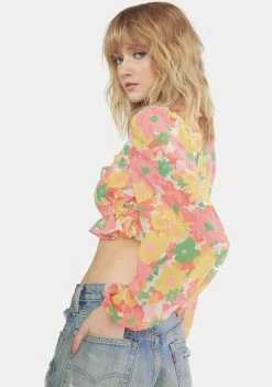 Promo π For Love & Lemons Elena Top π€© 7 For Love & Lemons Elena Top