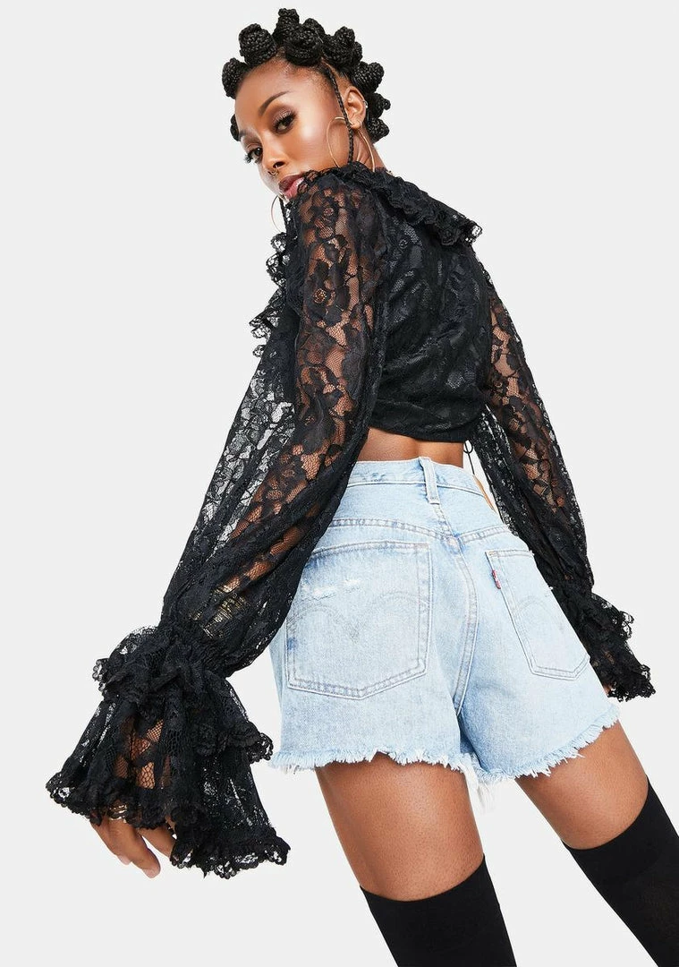 New ⌛ For Love & Lemons Tops Quinn Crop Top ⌛ 4 For Love & Lemons Tops Quinn Crop Top