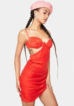 For Love & Lemons Rana Mini Dress