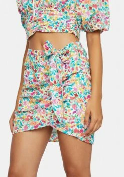 For Love & Lemons Gilles Mini Skirt Bottoms