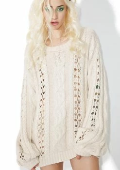 For Love & Lemons Tops Wythe Bell Sleeve Sweater