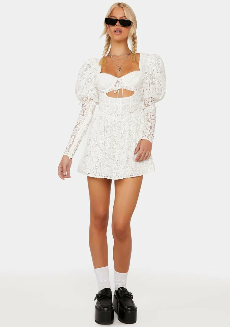 Best Sale π For Love & Lemons Frances Puff Sleeve Mini π Dress π Dresses π 3 For Love & Lemons Frances Puff Sleeve Mini Dress Dresses