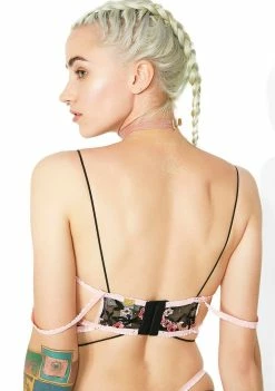 Outlet π For Love & Lemons Lingerie & Sleepwear Peony Embroidery Bra π 8 For Love & Lemons Lingerie & Sleepwear Peony Embroidery Bra