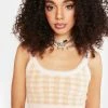 For Love & Lemons Cher Crop Tank Sweater
