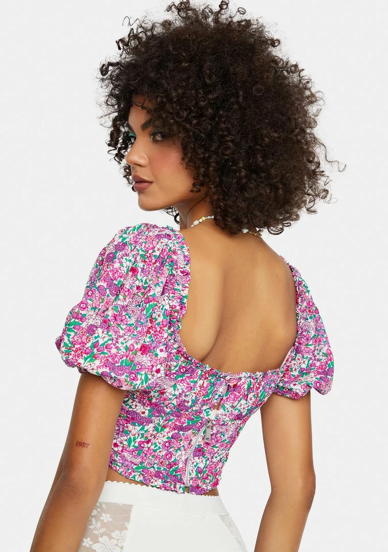 Brand new π For Love & Lemons Katarina Crop Top π 4 For Love & Lemons Katarina Crop Top