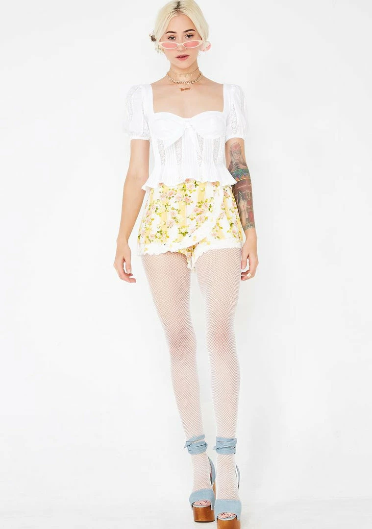 Deals π For Love & Lemons Virginia Lacey Blouse Tops π 5 For Love & Lemons Virginia Lacey Blouse Tops