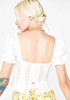 Deals π For Love & Lemons Virginia Lacey Blouse Tops π 8 For Love & Lemons Virginia Lacey Blouse Tops