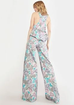 For Love & Lemons Bottoms Tamara Wide Leg Pants