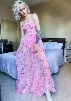 For Love & Lemons Manic Monday Maxi Dress Dresses