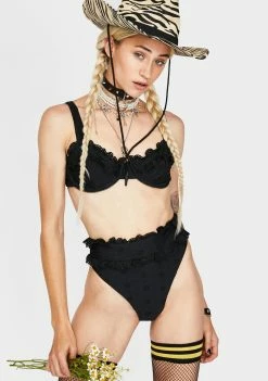 For Love & Lemons Rowan Bikini Top Swim