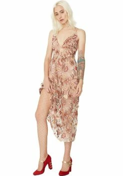 For Love & Lemons Dresses Botanic Midi Dress