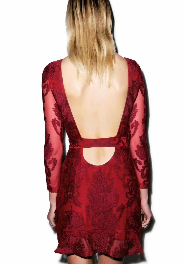 Brand new π For Love & Lemons Night To Remember Mini π Dress π 2 For Love & Lemons Night To Remember Mini Dress