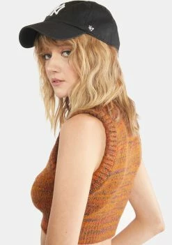 Budget π For Love & Lemons Helena Crop Sweater Vest Sweater Vests π 7 For Love & Lemons Helena Crop Sweater Vest Sweater Vests