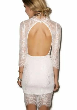 For Love & Lemons Rosette Dress