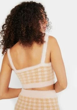 Best Sale π€© For Love & Lemons Cher Crop Tank Sweater π 7 For Love & Lemons Cher Crop Tank Sweater