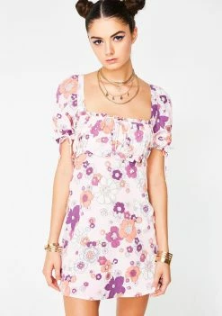 For Love & Lemons Magnolia Mini Dress Dresses