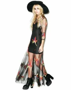 For Love & Lemons Dresses Birds Of Paradise Maxi Dress