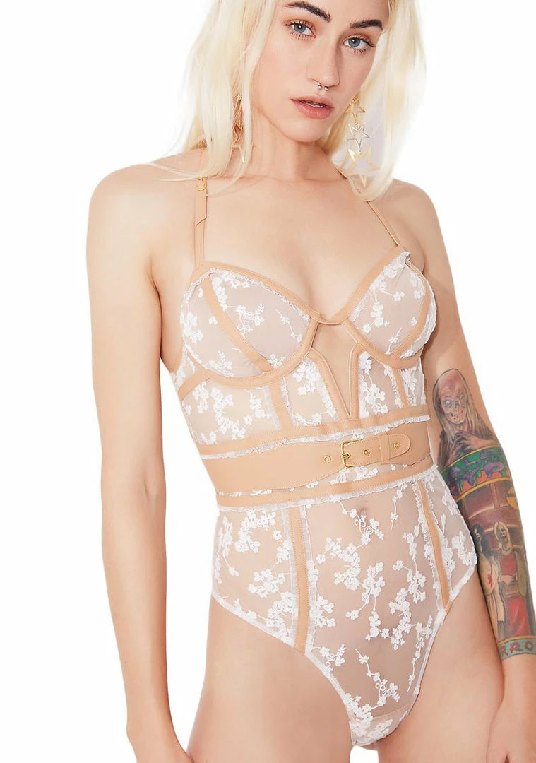 Budget π For Love & Lemons Lingerie & Sleepwear Rosebud Embroidery Bodysuit π 3 For Love & Lemons Lingerie & Sleepwear Rosebud Embroidery Bodysuit