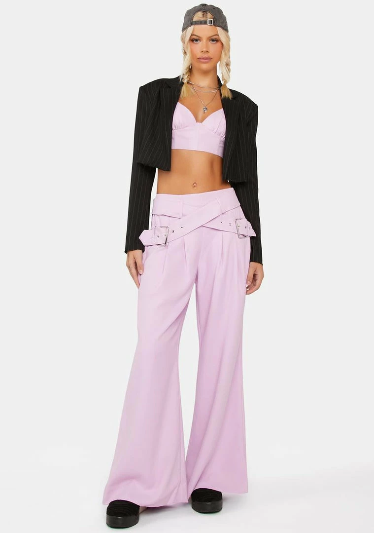 Brand new π For Love & Lemons Natasha Pants Wide Leg Pants 𧨠2 For Love & Lemons Natasha Pants Wide Leg Pants