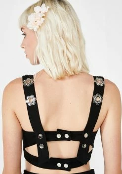 For Love & Lemons Ace Grommet Bra Top Tops