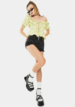 Brand new π For Love & Lemons Chrysanthemum Crop Top Tops π₯ 6 For Love & Lemons Chrysanthemum Crop Top Tops