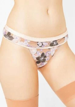For Love & Lemons Posy Embroidery Panty