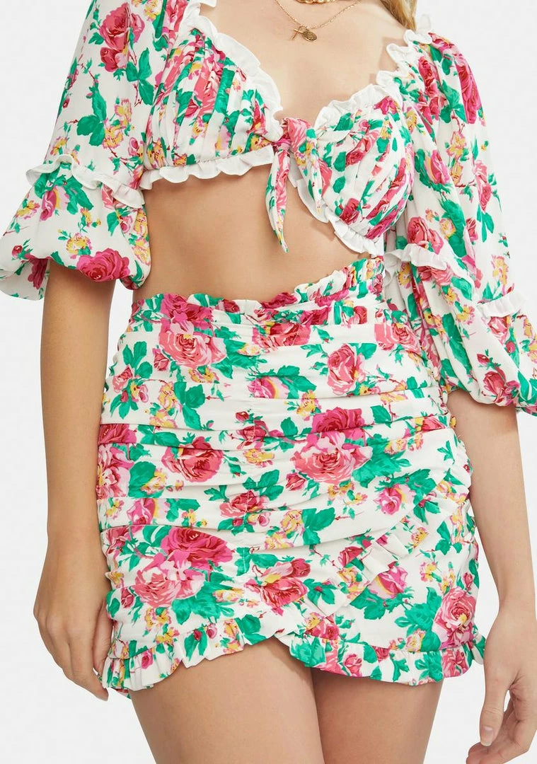 Best Sale π― For Love & Lemons Bottoms Becca Mini π Skirt π 1 For Love & Lemons Bottoms Becca Mini Skirt