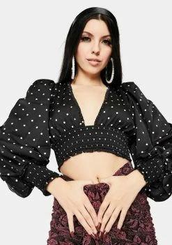 For Love & Lemons Tops Carissa Crop Top