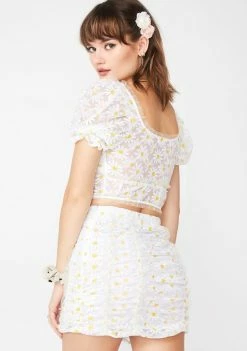 Wholesale π For Love & Lemons Bottoms Brulee Daisy Mini π Skirt π 7 For Love & Lemons Bottoms Brulee Daisy Mini Skirt