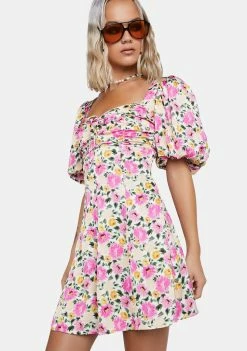 For Love & Lemons Sasha Mini Dress