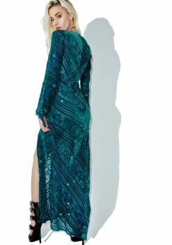 For Love & Lemons J'Adore Maxi Dress