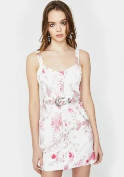 For Love & Lemons Weston Denim Mini Dress