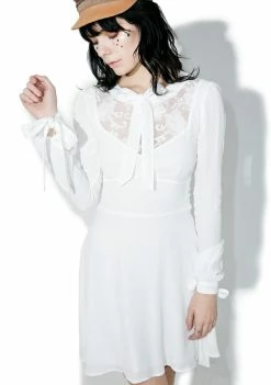 For Love & Lemons Ellery Mini Dress Dresses