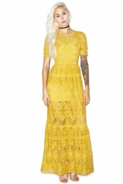 For Love & Lemons Sienna Maxi Dress Dresses