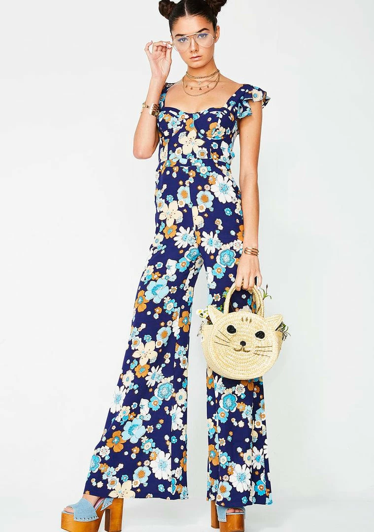 Flash Sale π― For Love & Lemons Magnolia Ruffled Jumpsuit π 2 For Love & Lemons Magnolia Ruffled Jumpsuit