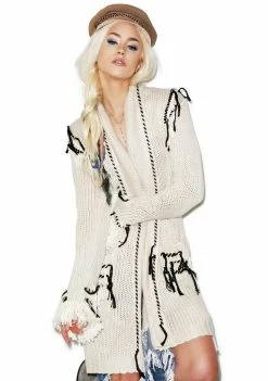 For Love & Lemons Tops Denver Cardigan