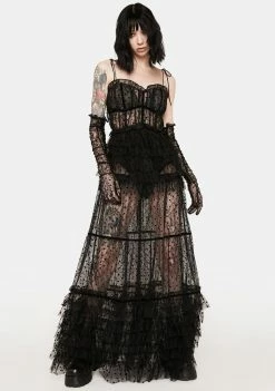 For Love & Lemons Jourdan Maxi Dress