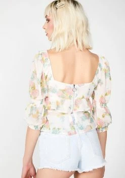 Top 10 🎉 For Love & Lemons Paradis Blouse 🧨 7 For Love & Lemons Paradis Blouse