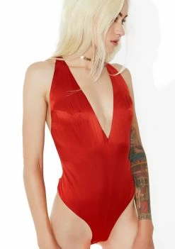 For Love & Lemons Aries Bodysuit Tops